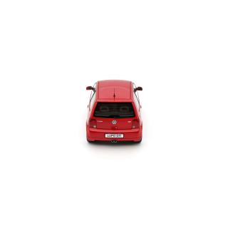 VOLKSWAGEN VW LUPO GTI TORNADO RED 2001 OttO mobile 1:18 Resinemodell (Türen, Motorhaube... nicht zu öffnen!)